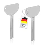 PRAKTISCHE TUBENPRESSE: Tubenschlüssel zum Ausquetschen und Auspressen von Tuben für mehr Sparsamkeit im Haushalt. Tuben werden mit dem Quetscher restlos ausgedrückt. Ideal für Küche, Waschraum und Bad.