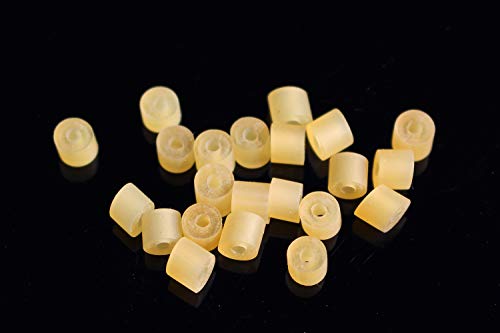 Éléments de pêche silicone jaune Tigofly pour vos sessions de pêche dominicales