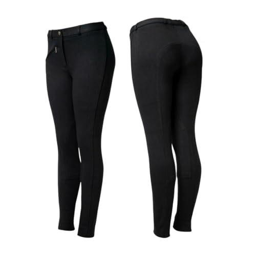 Jodhpurs Jodphurs Jods - Pantalones De Equitación Básicos Para Mujer, Negro, 36 Jodhpurs Jodphurs Jods - Pantalones De Equitación Básicos Para Mujer, Negro, 36