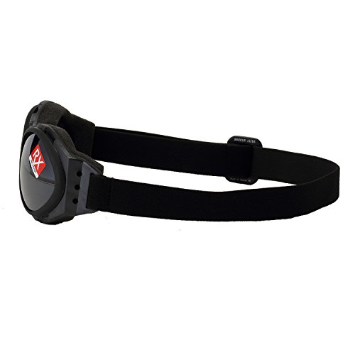 Bobster Bugeye Goggles,Black Frame/Amber Lens,one size