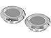 Roland Sands Design Chrome Replacement Handlebar End Caps 0173-1847-CH