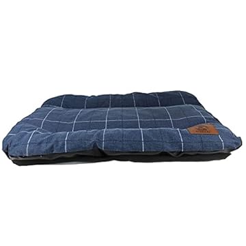 Cama Para Cachorros Colchonete Pet Reforçado Mabuu Pet (Grande, Azul)