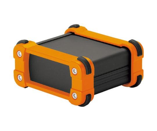 チルトレッグ付アルミケース EXPTシリーズ | 製品情報 | タカチ電機工業 - 産業用・工業用のケース・ボックス・ラック・筐体の製造メーカー タカチ電機工業 コーナーガード付アルミケースアルミパネルタイプ ブラック/オレンジ EXP12-7-13BO