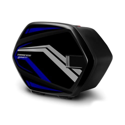 Az Graphishop - Adhesivos para maleta compatible con Yamaha Tracer 900 GT 2018-2020 Touring VT-900GT(NWS) (Tech Black)