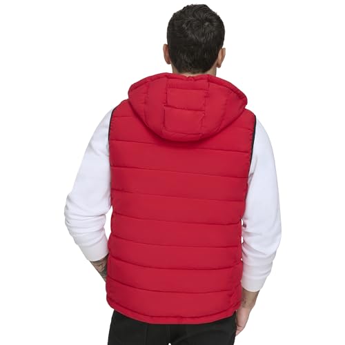Calvin Klein Men's Lightweight Packable Hooded Puffer Vest4