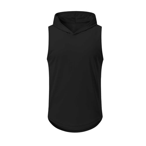 Cambkatl Men's Sun Protection Hoodie UPF 50+ Sleeveless Tank Top Rash Guard Fishing Hiking Sun Shirts3