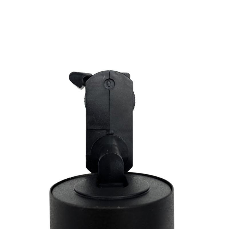 Foco LED en riel 80° Trifásico NEGRO para bombilla GU10 - SILAMP