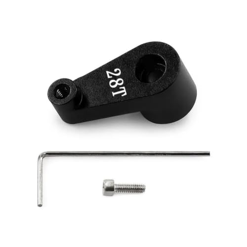 Pièces de mise à niveau SCX30 et bras servo 28T de rechange noir