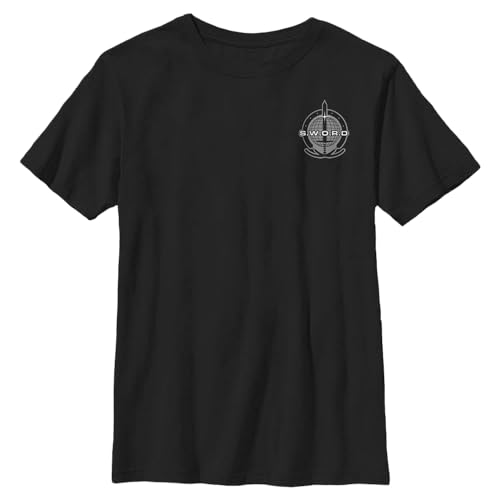 T-shirt WandaVision noir pour adolescent en textile premium