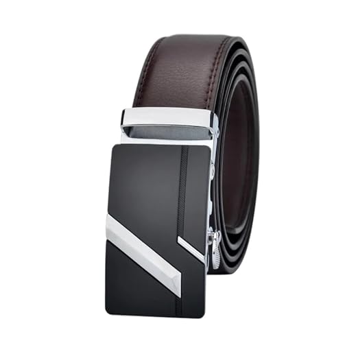 Men Leather Belt For Men Strap Automatic Buckle Plus Large Size Belt