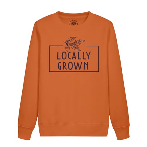 Sweatshirt enfant Locally Grown en coton pour petit jardinier en herbe