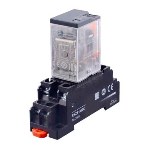 Relais RXM2LB2P7 + RXZE1M2C : Ensemble miniature 230V AC 2 C/O
