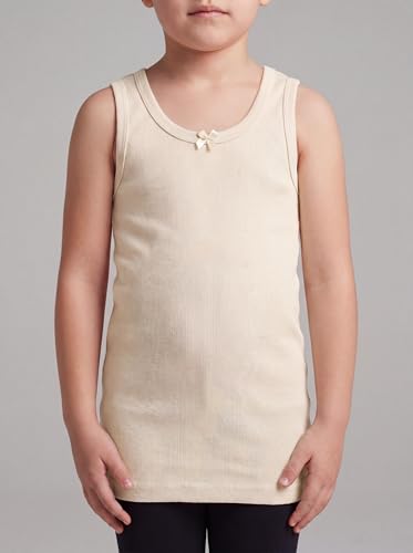 Image of Andrew Scott Girls Camis & Tanks | 100% Cotton Tank Top Layering Undershirts | Multi Pack Colors