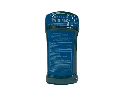 Degree Men Dry Protection Antiperspirant & Deodorant, Twin Pack, Cool Rush 2.7 oz