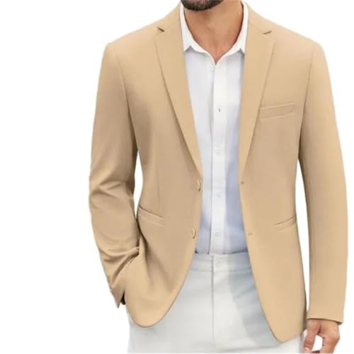 Men's Blazer Lightweight Sports Suit Jacket 2 Buttons Regular Fit Wedding Jacket4
