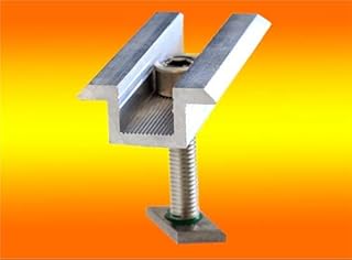 2 Modul Mittelklemmen Standard 50mm von bau-tech Solarenergie