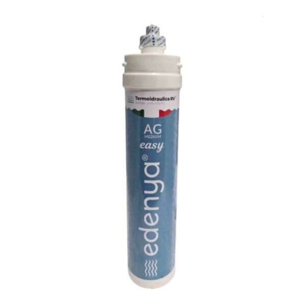 Kit completo de filtración de agua con filtro Edenya Easy Ag Medium 0,5 purificación agua microfiltración compatible con Everpure 4C y 4C2