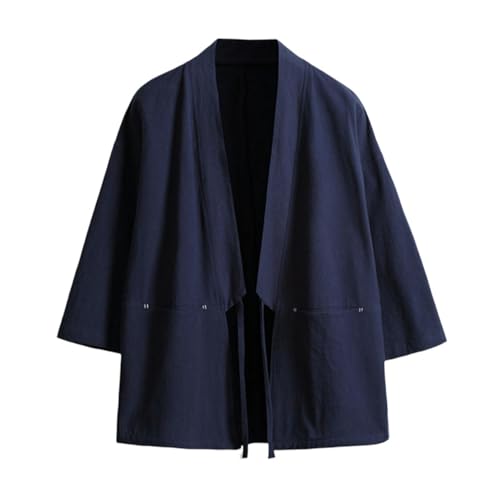 Chemise en coton japonais pour homme style chinois chic et léger