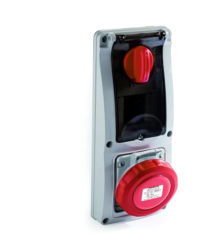 Base interbloquante encastrée DIN 4P 400V 16A FAMATEL 25706