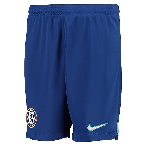 NIKE 2022-2023 Chelsea Home Shorts (Blue) - Kids