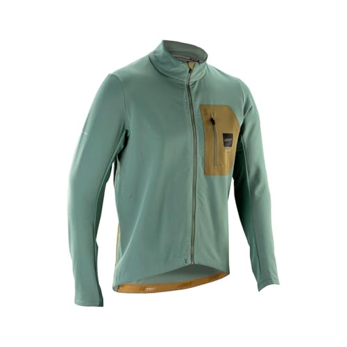 Veste VTT homme coupe-vent Thermaf Leatt respirante