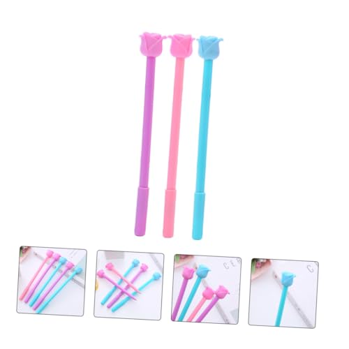 Lurrose 12pcs bolígrafos de gel punta fina 0.5mm miniatura 7