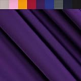 FabricLA ITY Knit Jersey Polyester Spandex Fabric by The Yard - 60' Inch Wide, 2-Way Stretch - Costumes & Dancewear - Purple, 1 Yard