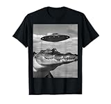 Funny Animal UFO Selfie Graphic Tees