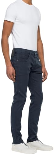 Replay Herren Jeans Anbass Hyperflex Stretch, Blau (Blue 010-2), 32W/34L – Ansicht 6