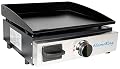Flame King 17-inch Flat Top Griddle for BBQ Grill w/Regulator, Propane Gas Griddle for RV Pullout Kitchen