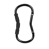 Nuby Baby Stroller Hook for Diaper Bag - Handy Hook Baby Stroller Accessory - Easy Grip Clip - Black