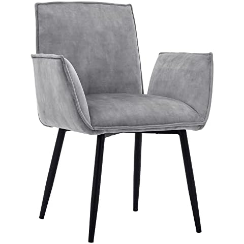 Duhome Sillón Tapizado Terciopelo Vintage Cover