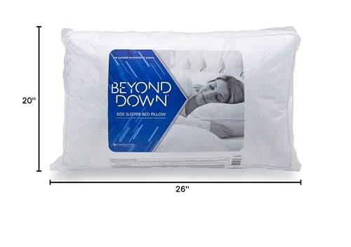 Almohada de fibra gel estándar con cubierta de algodón miniatura 4