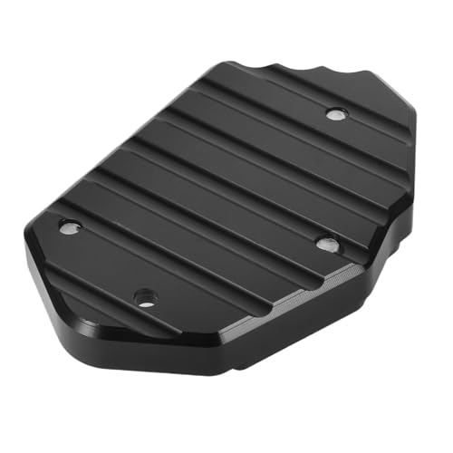 ZUNOXAZ Piastra Cavalletto Moto in Alluminio Cnc per Modelli Z Supporto Laterale Antiscivolo per Terreni Morbidi con Viti di Montaggio Inclusi