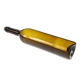 Une touche artistique : le matériau en verre et le design uniques ajoutent une note artistique à votre espace de vie, rehaussant sa beauté. porte-bougies en bouteille de vin, pots pour plantes succulentes