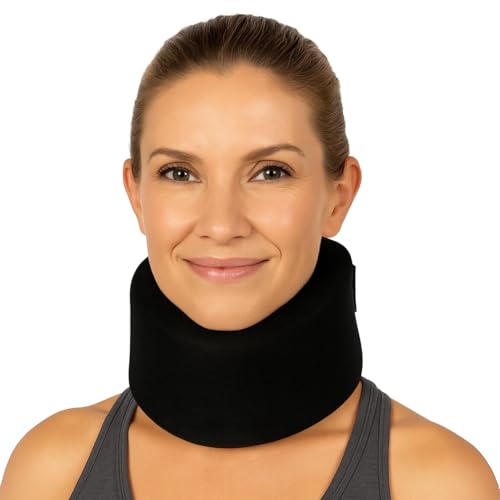 Vive Neck Brace for Neck Pain and Support for Women, Men - Cervical Collar - Soft Neck Brace for...