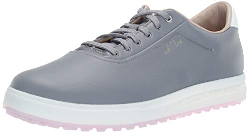 adidas Men's Adipure SP Golf Shoe, Grey/FTWR White/True Pink, 10.5 M US