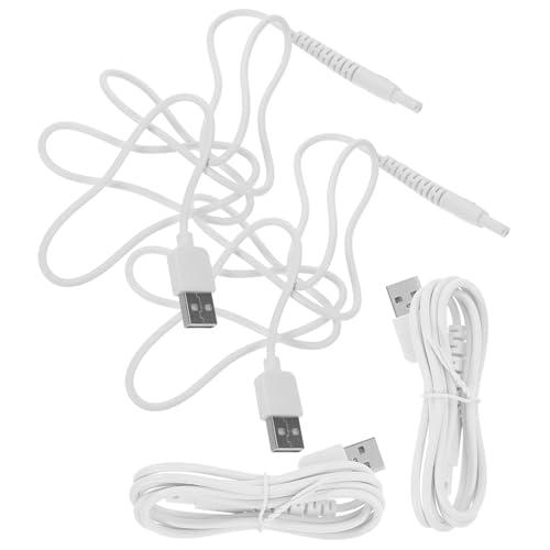 PLAFOPE 4 Pezzi Cavo USB Ricarica per Water Flosser Connessione Stabile e Compatibile con Irrigatori Fili per Domestico e Viaggio