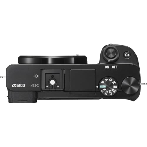 Image of Sony Alpha A6100 Mirrorless Camera, Black (Value Bundle)