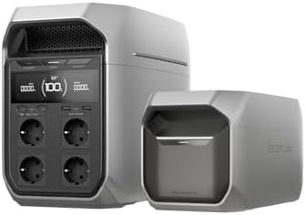 Station électrique portable EF EcoFlow DELTA 3 Plus avec batterie...