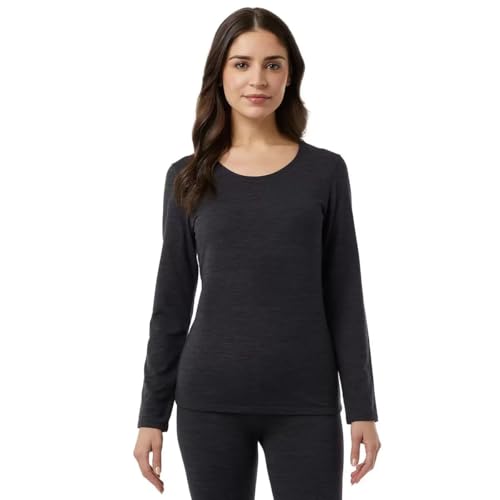 32 Degrees Heat Women's Neo Plush Base Layer Top, 2 Pack Multipack - Long Sleeve Warm Thermal Undershirt - Image 5