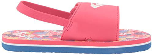 Image of Roxy Girl's TW Finn Sling Back Flip Flop Sandal Sandal, NAVY DREAM, 7 M M US Toddler