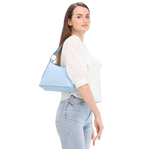 Image of Caprese Olbia Hobo Bag, Medium | Stylish Shoulder Bag for Women With Shoulder Strap & Secure Zip Closure | Perfect for Casual & Daily Use