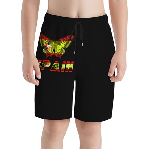 Men's Butterfly Tajik Tajikistan Flag Swim Trunks Quick Dry for Swimming, Beach Bathing3