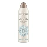 ARTDECO Pure Care Shower Foam - Pflegender, feuchtigkeitsspendender Duschschaum mit weißem Lotus und Reismilch - 1 x 200 ml