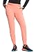 Cherokee Infinity Women's Scrub Pull-on Scrub Jogger Pants, Mid Rise Bottoms with 4 Pocket with Interior Drawstring IN122AP, XL Petite, Electric Coral