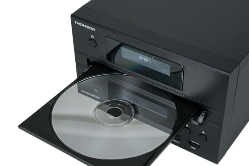 Micro Chaîne THOMSON Bluetooth Radio CD MP3 USB DAB Bois et - vue 8