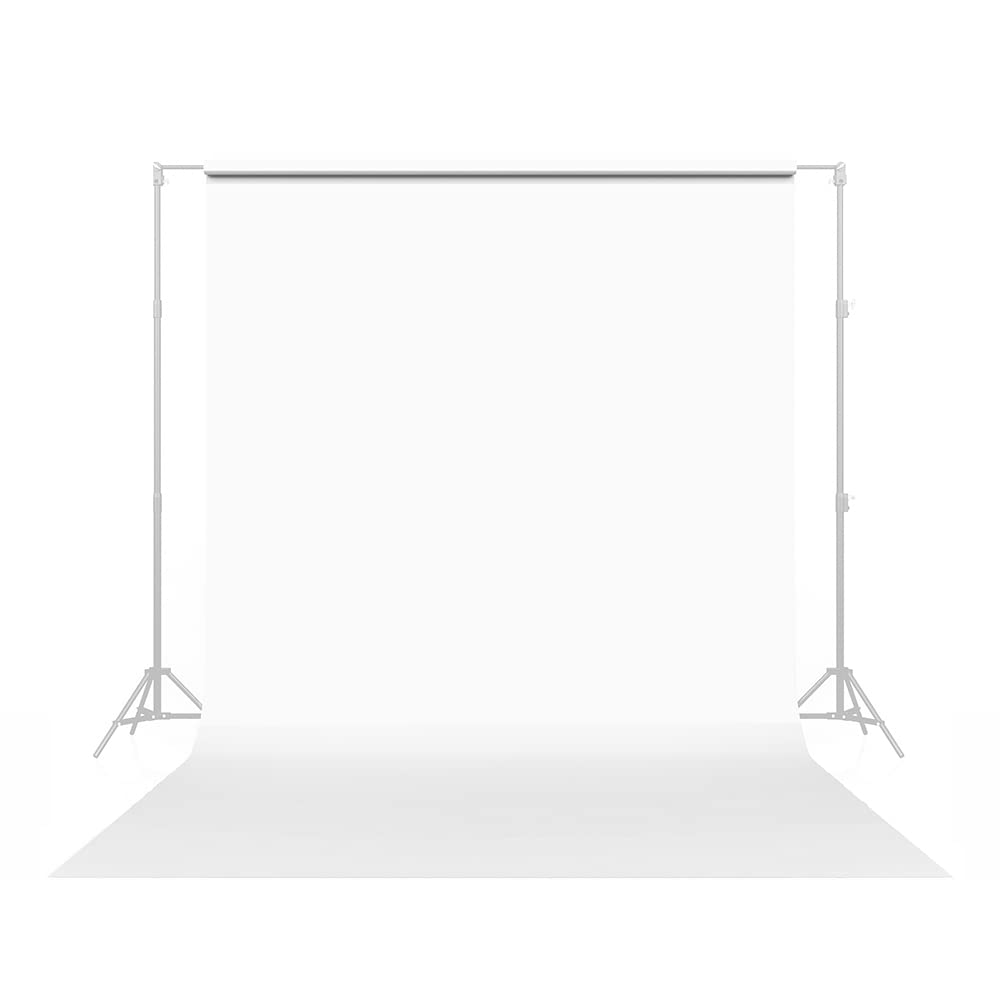 Savage Seamless Background Paper, 107 wide x 12 yards, Pure White, 66