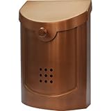 Ecco E5 Wall Mounted Mailbox Copper Plated Small