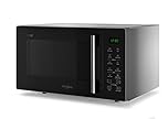Whirlpool MWP 253 SB - Dimensioni 48,3cm x 41,9cm x 28,1cm, Forno Microonde 25 Litri Con Potenza 900W Microonde E 1000W Grill. Forno A Microonde Con Funzione Yogurt
